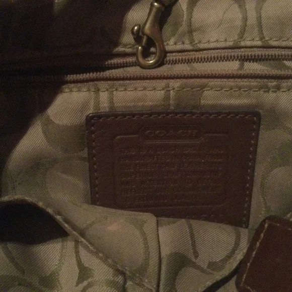 Brown COACH purse Bags